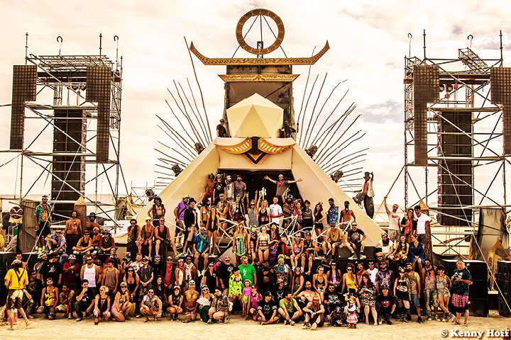 PK DELIVERS MAGIC WITH CAMP QUESTIONMARK AT BURNING MAN